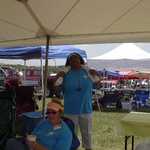 Bev Lawson asking me what I am doing with that camara!