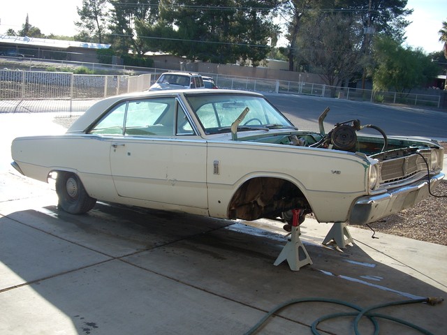 The driveway will never be the same