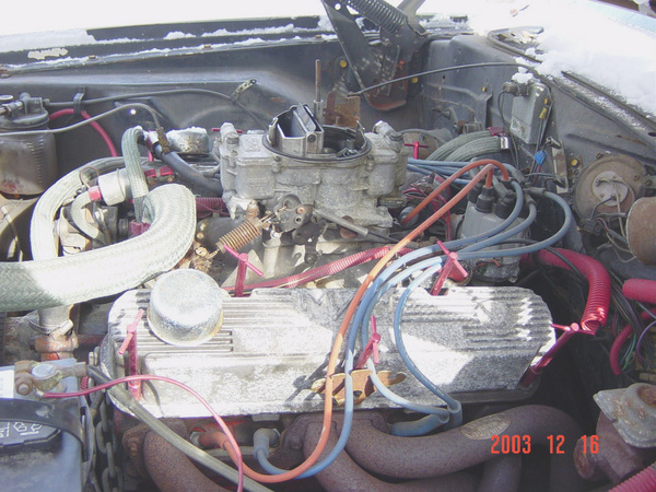 650CFM Holley 4011; Hooker Super Comp Headers; M/T aluminum valve covers