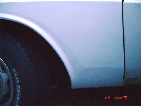 (This was rusted through in several places--compare to 2003 pictures!)