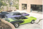Cuda and Challenger april2006 overhead