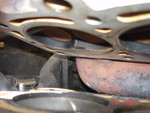[Cylinder 1] Fortunately, the head and block surfaces were not damaged.