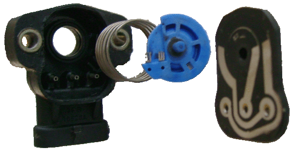 Exploded view of the switch, concentric.