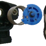 Exploded view of the switch, concentric.