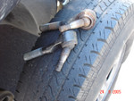 The problem: outer tie rod ends practically falling apart!