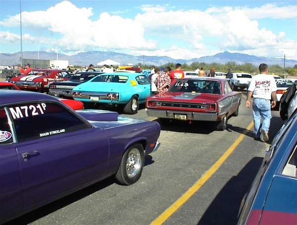 MOPARS from the 2003 NHRA DIvision 7 finals.