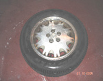 Eggshell wheel  with Goodyear 205-60R15s