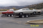 Gil Garcia's two Hemi cars are on their way to the event. This will be a way to showcase Chrysler's new Hemi.