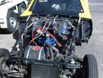 Same car engine shot, car weighs 2000 lbs