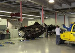 Car flipped