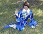 Here is a shot of the local Ford car club chapter's president