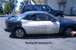 sheet metal body work