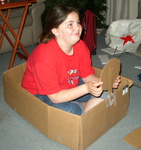 Deanna in the box
