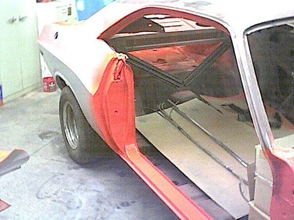70 door jam orange