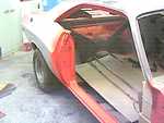 70 door jam orange
