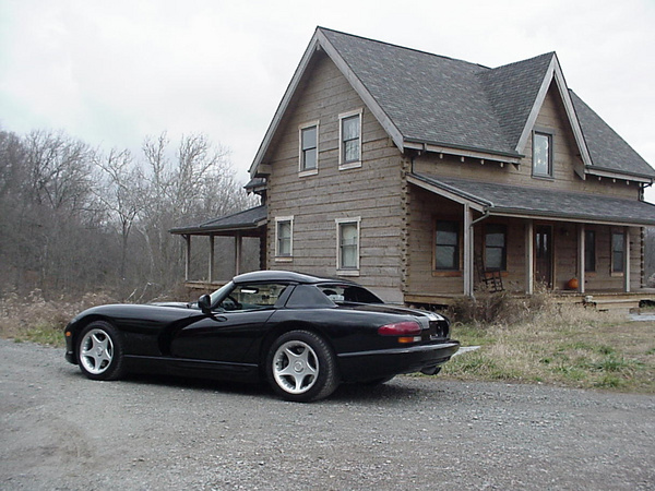 1996 Viper resting at home.