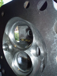 Hemi 6 ported head/ runners