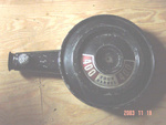 Air cleaner for 400 4-bbl, top; working air door