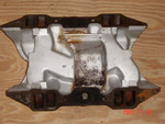 Factory iron 4-bbl intake manifold for B engine, cast #3830949