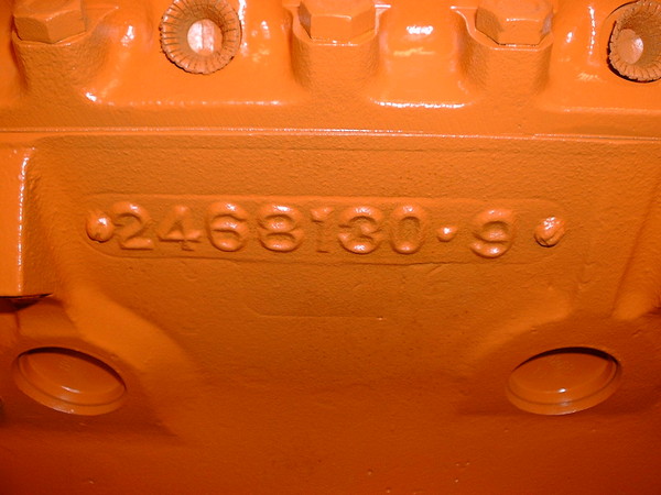 Original date coded motor.