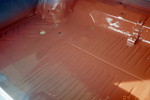 Whole trunk epoxy primed over POR-15. Ready for paint.