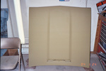 Primed hood ready to paint.