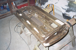 Door repairs before priming.
