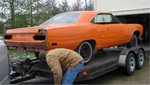 Off to the body shop