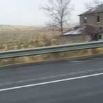 "over the shoulder" blurry house
