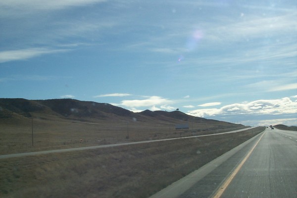 Colorado! Notice the buffalo silhouette on the peak