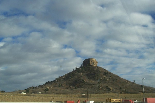 Castle Rock again. Something I forgot about till D.H. reminded me. Castle Rock is the "rock" that is/was on the COORS label/can