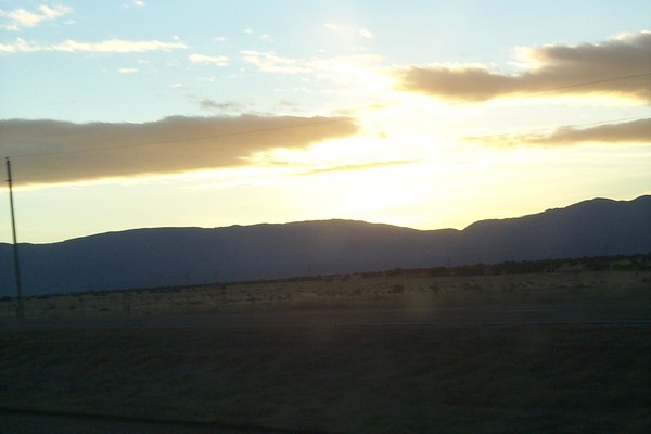 sun still setting