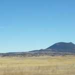 Believe it or not, this is a VOLCANO on 64/87 in New Mexico