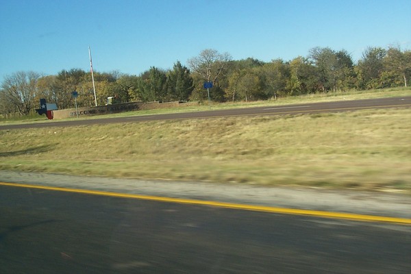 Interesting there was one of these signs on only ONE side of town. Camera full. No more pics....Thanks for watching lol
