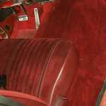 Passenger's side. Carpet is cut and sewn, not molded. Seat is in nice shape