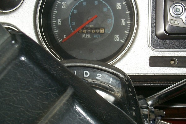 Showing 26008.1 miles. As said before, all gauges including the speedo and odo work as advertised