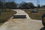 Mezz floor sheathing arrives