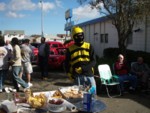 Bee man makes the scene