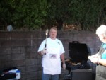 Hey get away from my grill or else!