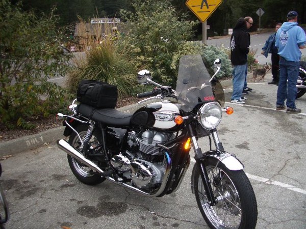 My brother's latest motorcycle