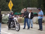 We even brought our own biker with us, Dave.