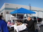 The MPM tent is all set up.