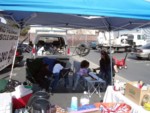 The MPM tent was busy all day.
