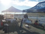 The MPM tent is all set up!