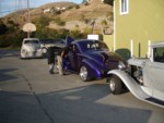 Dale's very cool 1940 Ford is right in front of Frank Rivers model A.