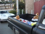 Craig's truck is now the rolling toy box.