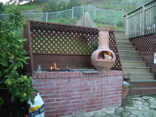 Now the BBQ is just about ready.