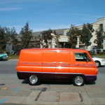 This is Mark Marx's 66 Dodge van. He is the master painter doing the restomod on my roadrunner.