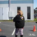 Cindy swipes a  GSR jacket.