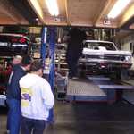 Frank's chevelle is first